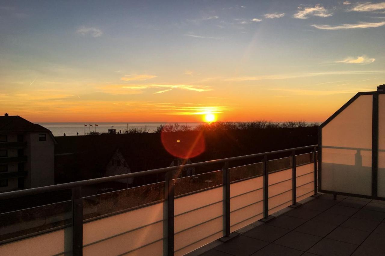 5 Sterne Penthouse Deichsuite Büsum Esterno foto