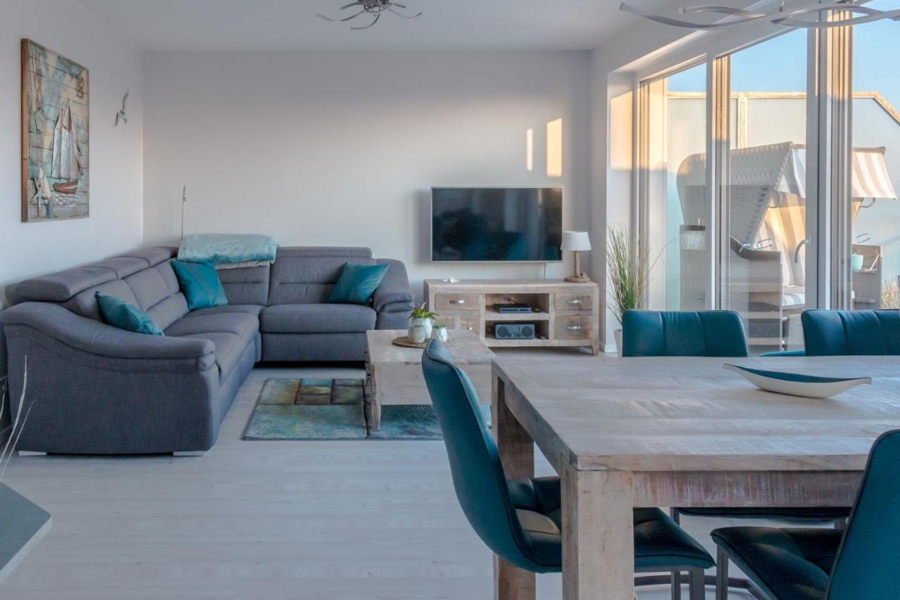 5 Sterne Penthouse Deichsuite Büsum Esterno foto