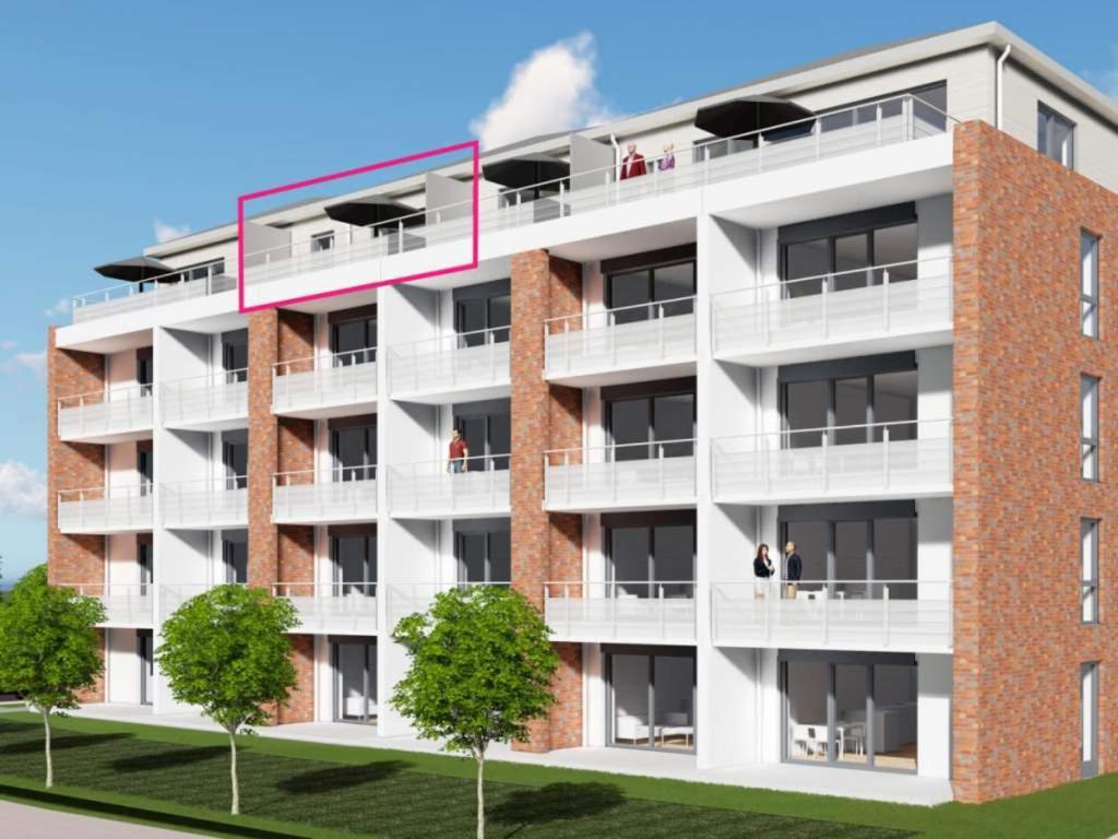 5 Sterne Penthouse Deichsuite Büsum Esterno foto