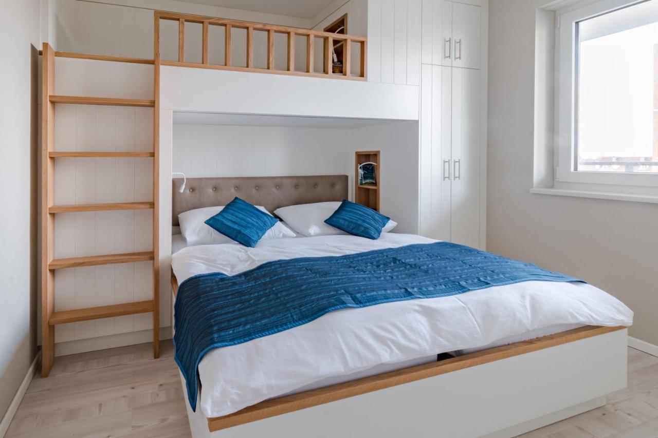 5 Sterne Penthouse Deichsuite Büsum Esterno foto